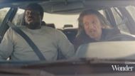 Yahya Abdul-Mateen II's Simon Williams and Ben Kingsley's Trevor Slattery in Wonder Man | Image Source: Marvel Entertainment YouTube Channel